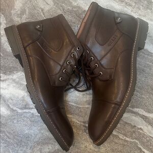 NEW GUESS GMDANE-R Dress High Boot Brown Men’s Size 13